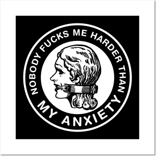 ANXIETY SUCKS I Posters and Art